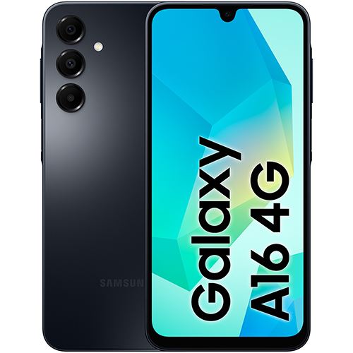 SAMSUNG Galaxy A16 4G (6,7'' - 4 Go - 128 Go - Noir) (NEUF SOUS SCELLES)