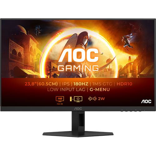 Monitor Gaming AOC 24G4XE | 23.8'' | 180Hz | Full HD ( NOVO SELADO )