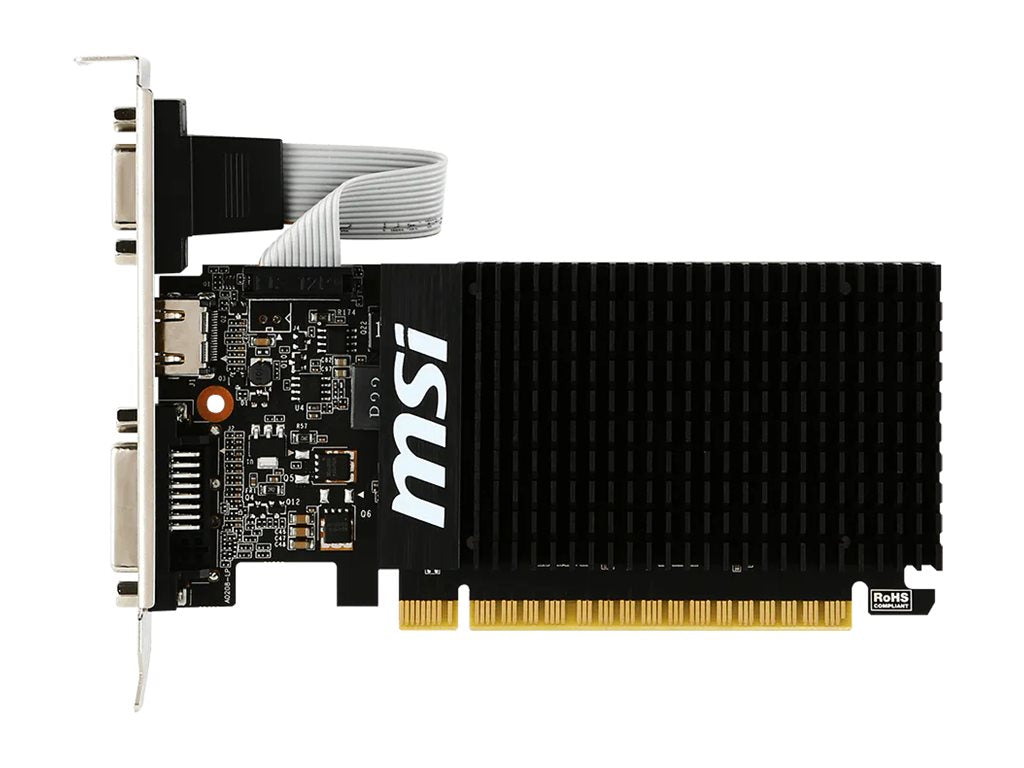 MSI GeForce GT 710 2GD3H LP HDMI DVI-D D-Sub VGA