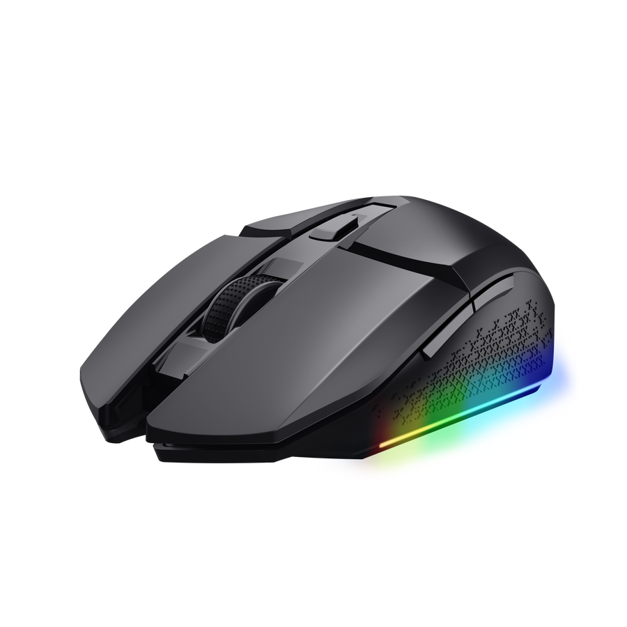 Kit Teclado TKL RGB + Rato Sem Fios RGB + Tapete Trust GXT 794 ( NOVO SELADO)