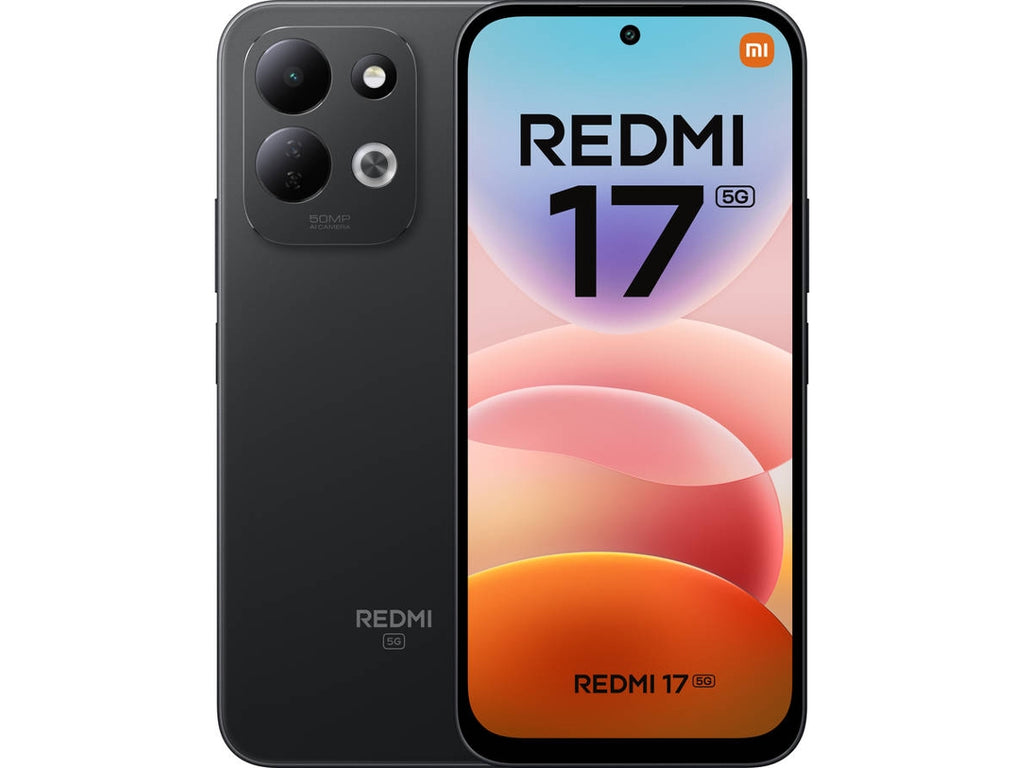 Smartphone XIAOMI Redmi 17 5G (6.99'' - 4 GB - 128 GB - Preto)