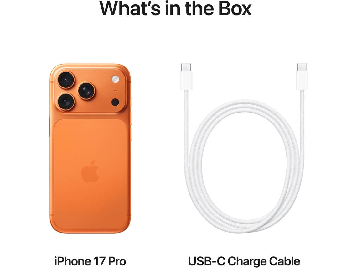 iPhone 17 Pro APPLE (6.3'' - 256 GB - Laranja cósmico)