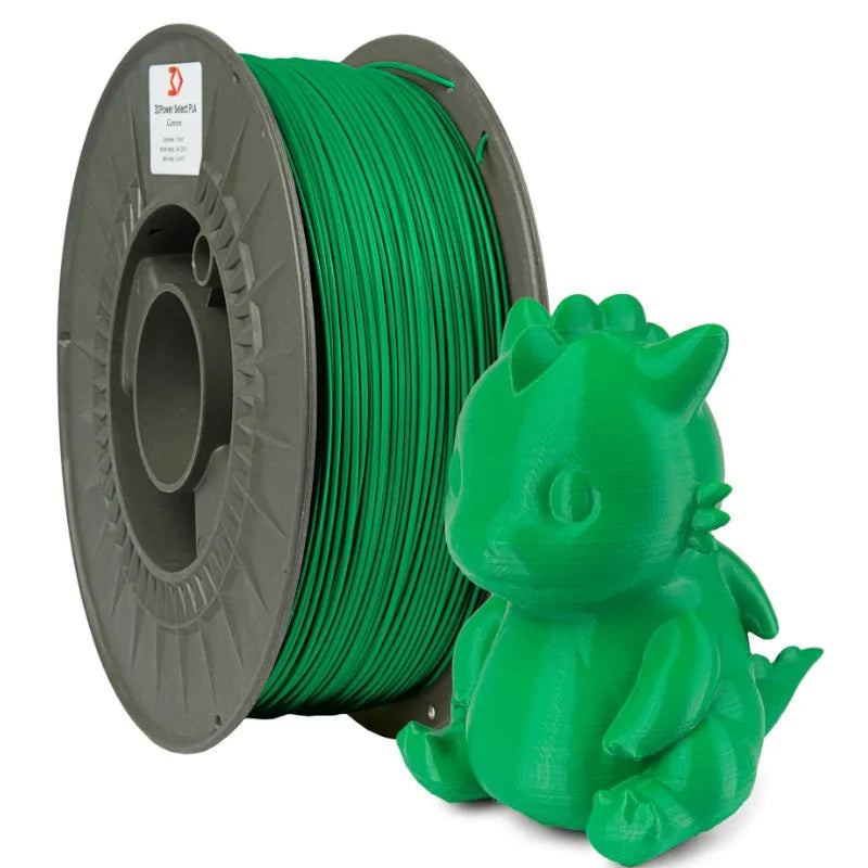 Filamento 3DPOWER Select PLA 1.75mm 1Kg Verde - 3DPL004