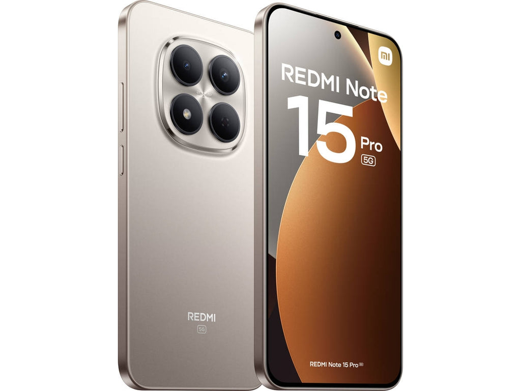 XIAOMI Redmi Note 15 Pro 5G (6.83'' - 8GB - 256 GB - Titane) ( NEUF SCELLE )