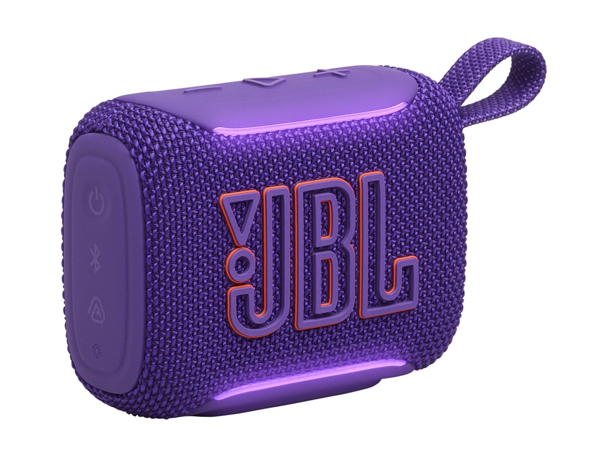 Coluna Bluetooth JBL Go 5 (4.8 W RMS - Autonomia: Até 10h - Roxo)