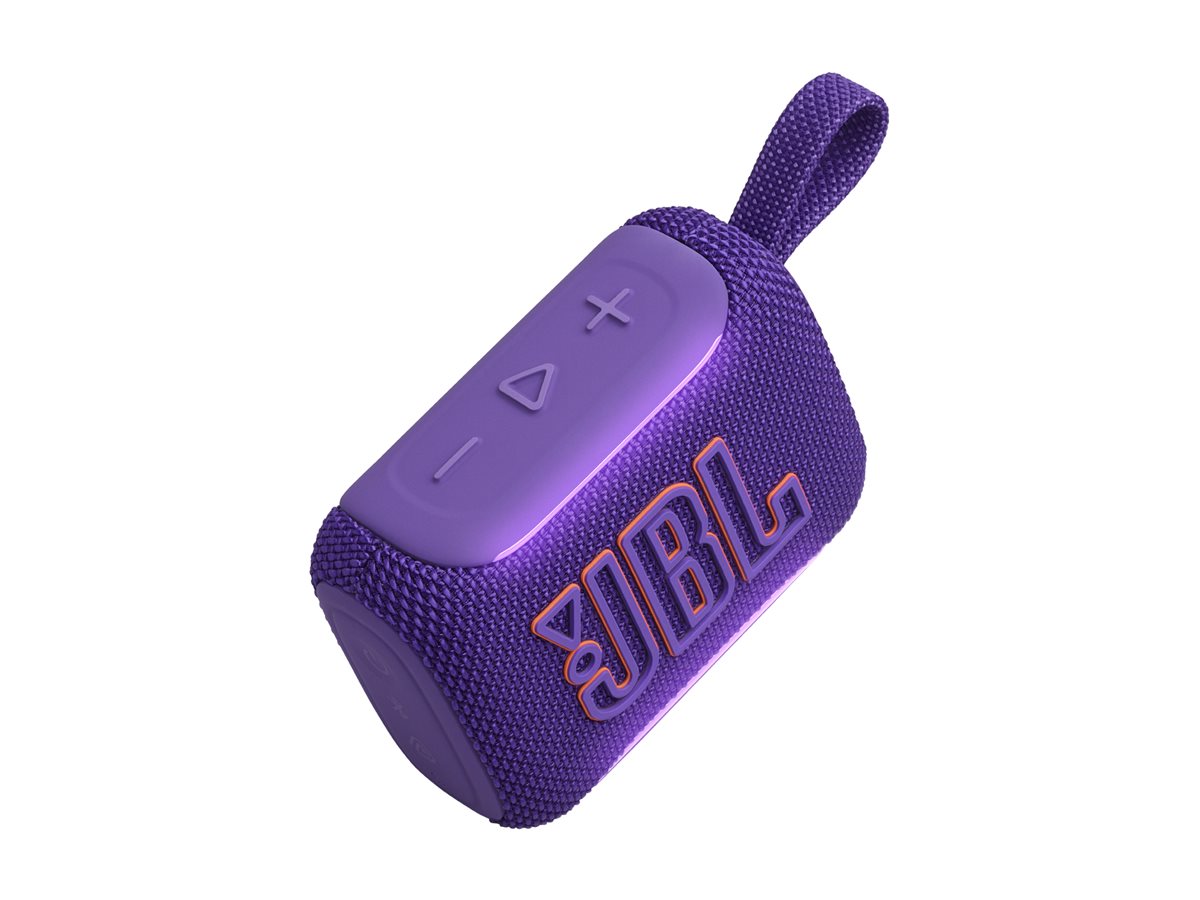 Coluna Bluetooth JBL Go 5 (4.8 W RMS - Autonomia: Até 10h - Roxo)