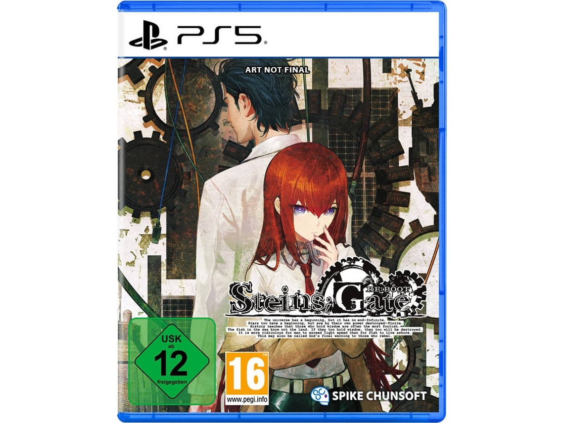 Pré-venda Jogo PS5 Steins Gate Re:Boot - Steelbook Edition