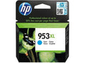 Original HP 953XL Cian - F6U16AE