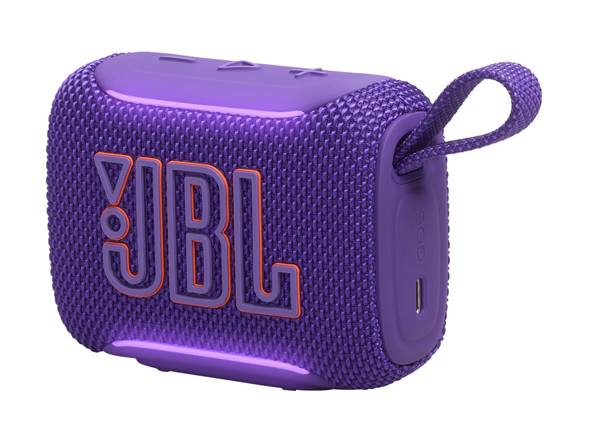 Coluna Bluetooth JBL Go 5 (4.8 W RMS - Autonomia: Até 10h - Roxo)