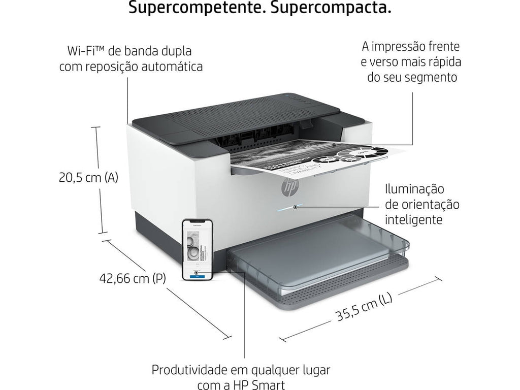 Impresora Láser HP Laserjet M209D Monocromo - Dúplex · 29PPM · 600x600 · USB 2.0 - Tóner 135A/135X