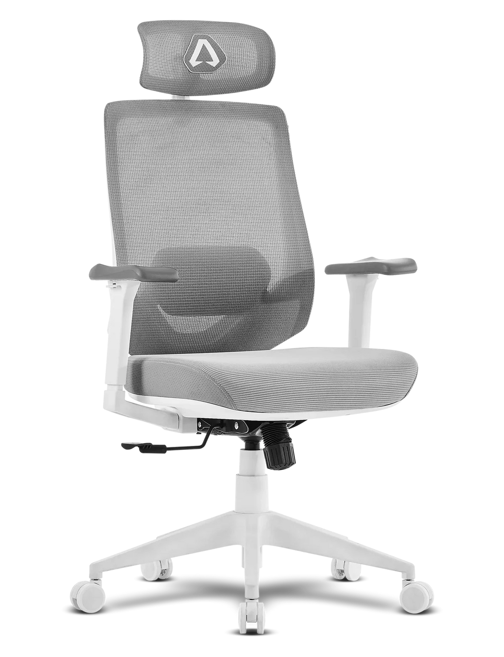 ALPHA GAMER CADEIRA ERGONOMICA STELLA WHITE /GREY ( NOVO SELADO )