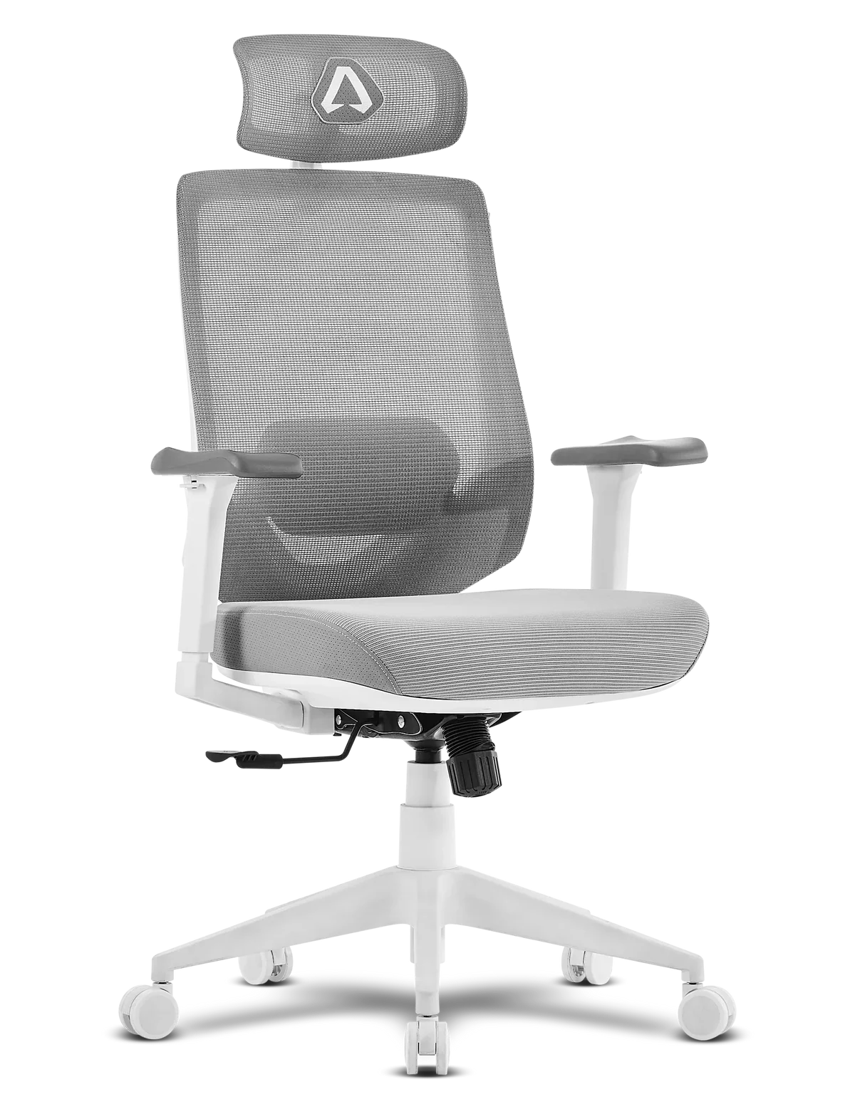 ALPHA GAMER CADEIRA ERGONOMICA STELLA WHITE /GREY ( NOVO SELADO )