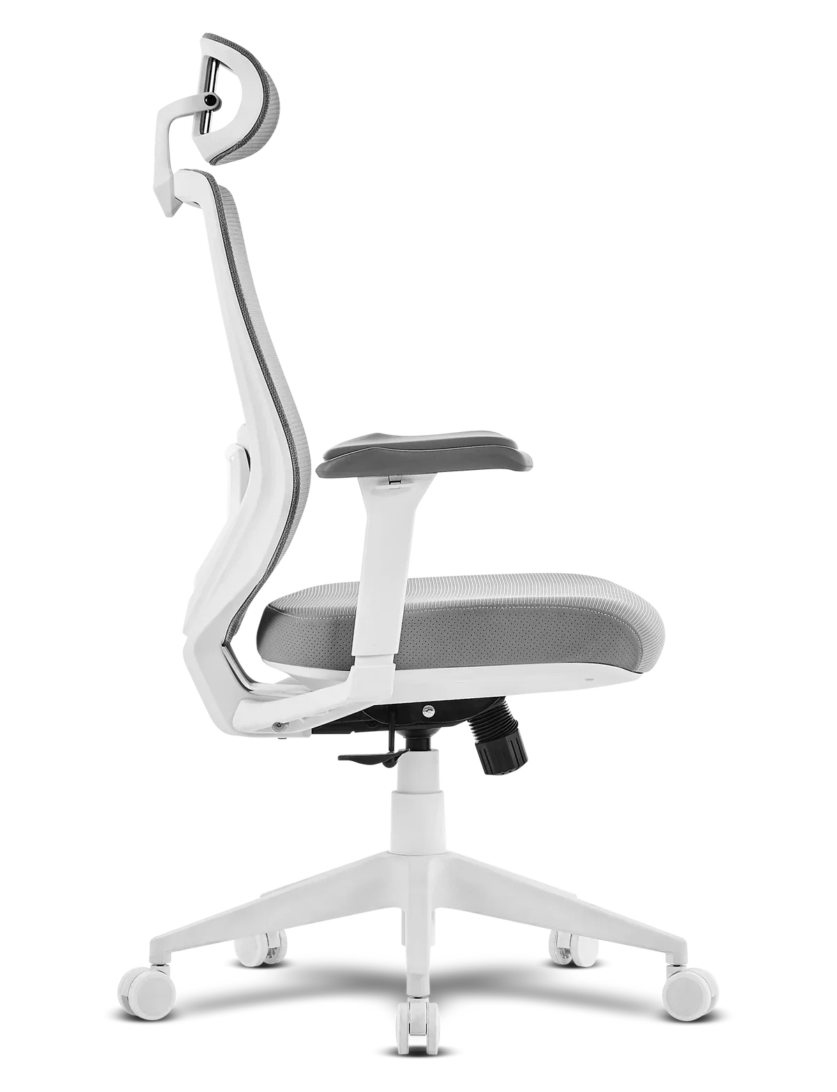 ALPHA GAMER CADEIRA ERGONOMICA STELLA WHITE /GREY ( NOVO SELADO )