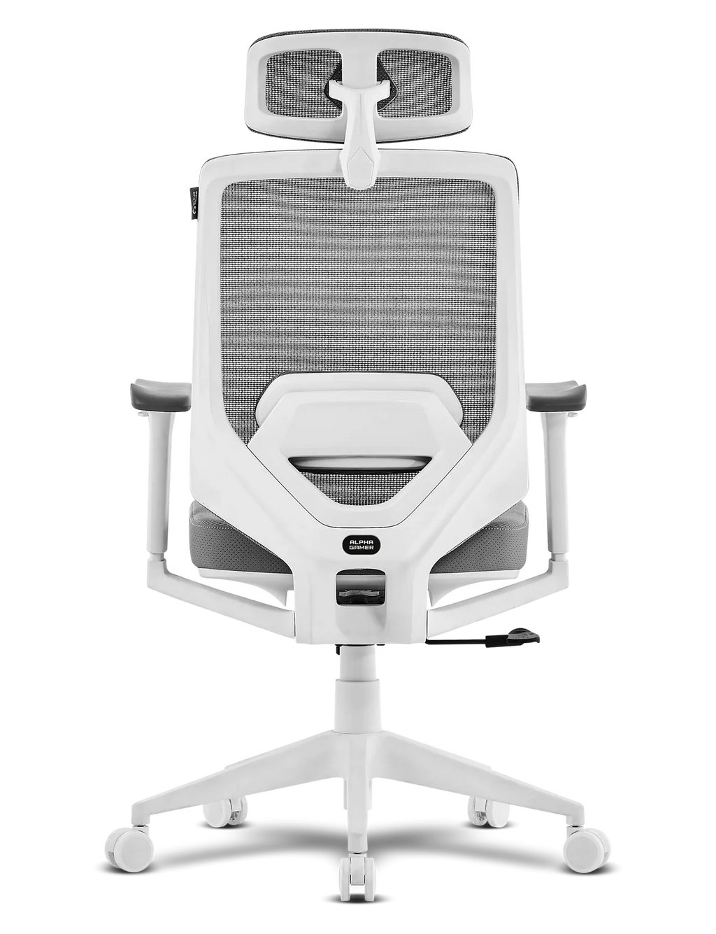 ALPHA GAMER CADEIRA ERGONOMICA STELLA WHITE /GREY ( NOVO SELADO )