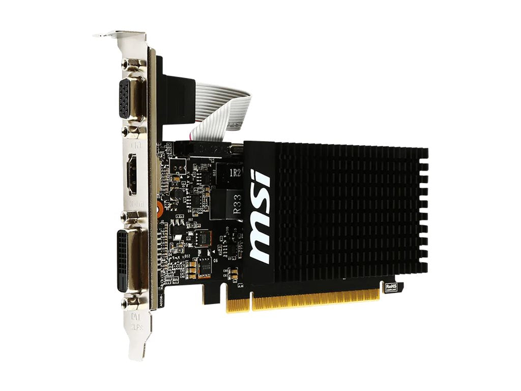 MSI GeForce GT 710 2GD3H LP HDMI DVI-D D-Sub VGA