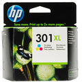HP TINTEIRO ALTO RENDIMENTO TRICOLOR 301XL (CH564EE)