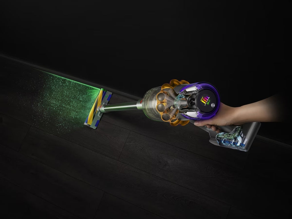 Aspirateur balai DYSON V15 DETECT ABSOLUTE (Autonomie 60 min - 770 ml) (NEUF EMBALLÉ)
