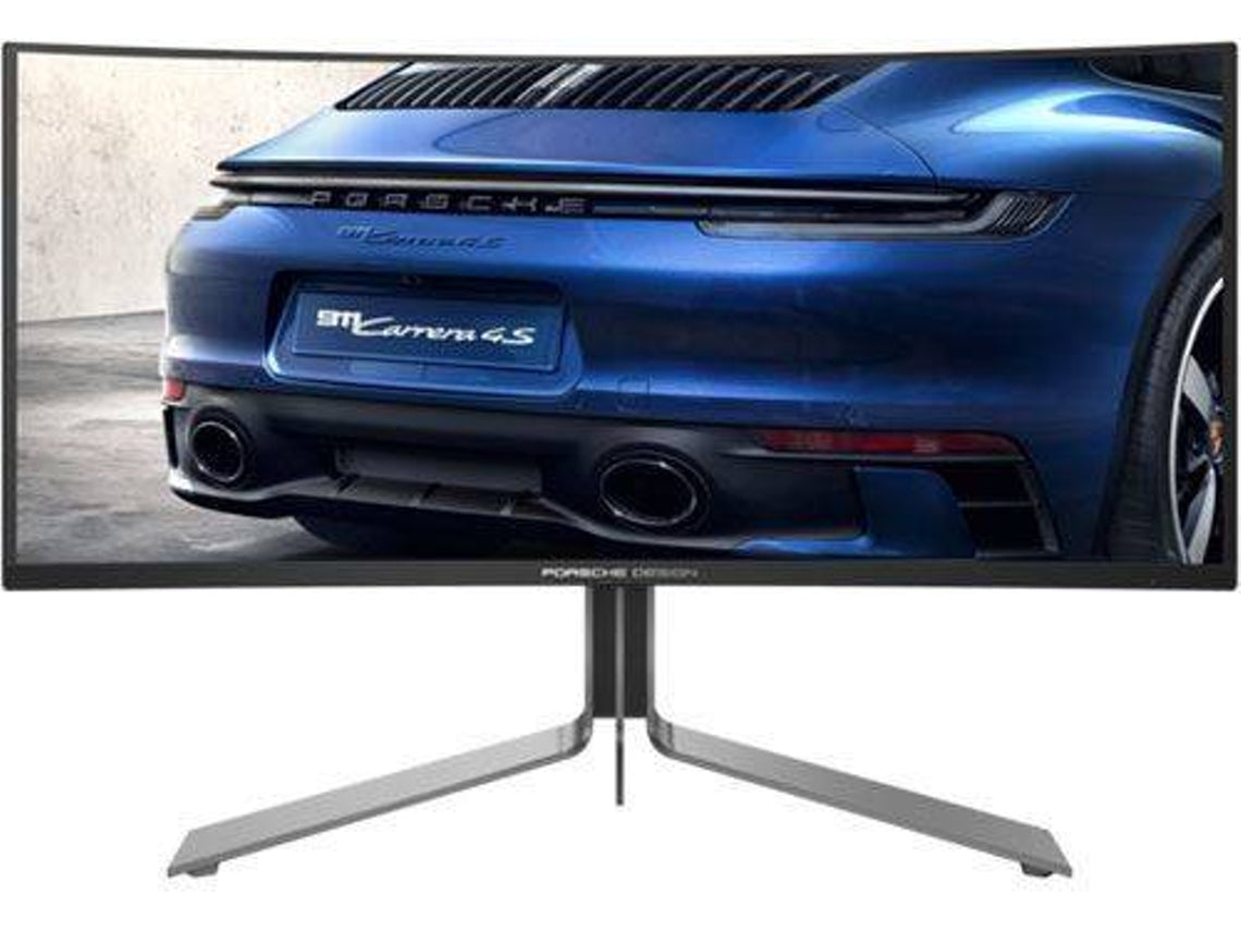 Monitor Gaming Curvo Porsche Design AOC PD34 (34'' - WQHD - 240 Hz - 0,03ms - Preto) ( NOVO SELADO )