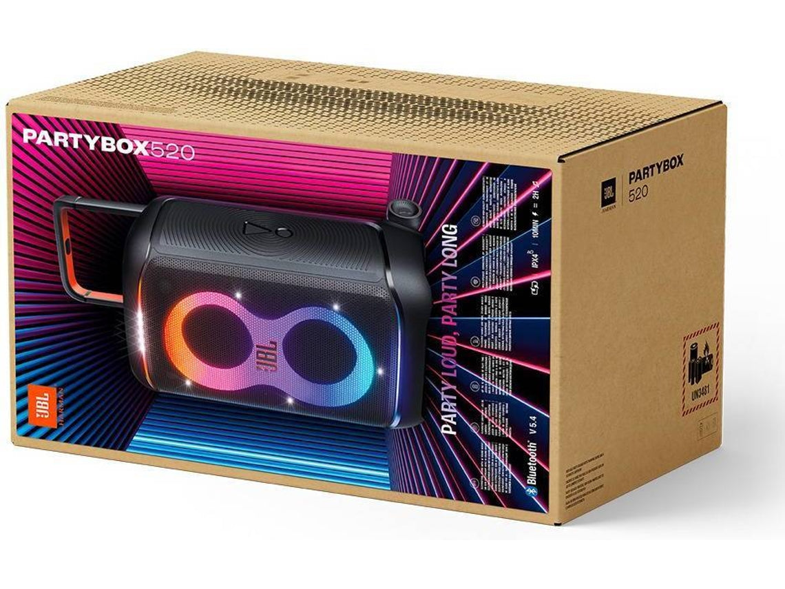 Coluna Bluetooth JBL Partybox 520 ( NOVA SELADA )