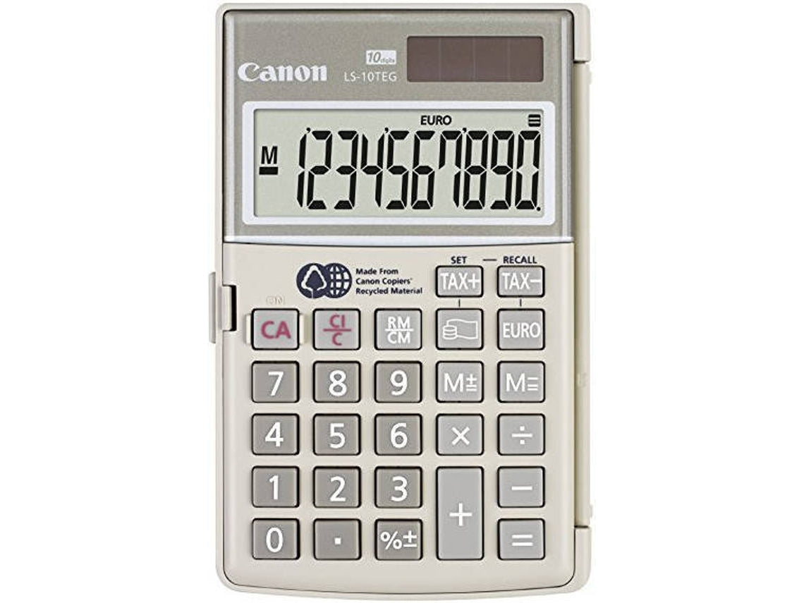 CANON CALCULADORA LS-10TEG EMEA DBL ( NOVA SELADA )