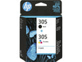 Pack 2 Tinteiros HP 305 Tricolor (6ZD17AE)