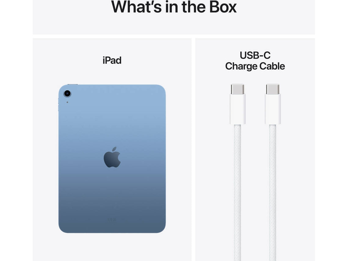 iPad APPLE (11'' - A16 - 128 GB - Wi-Fi - Azul)  ( NOVO SELADO )