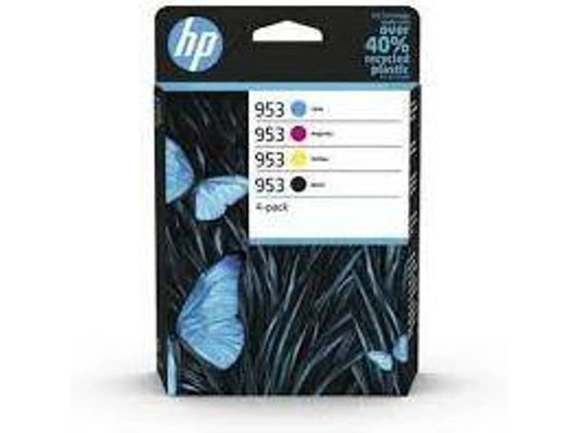 Pack 4 Tinteiros HP 953 Preto e Cores (6ZC69AE)