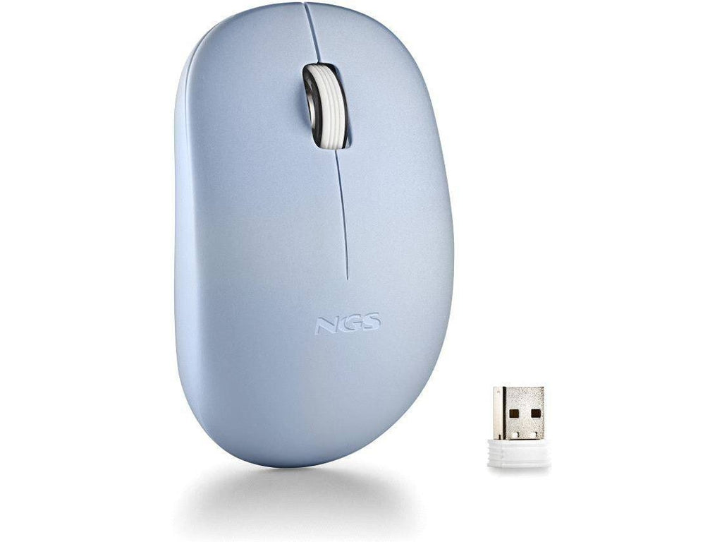 Rato sem Fio NGS Fog Pro (1000 Dpi - Azul)